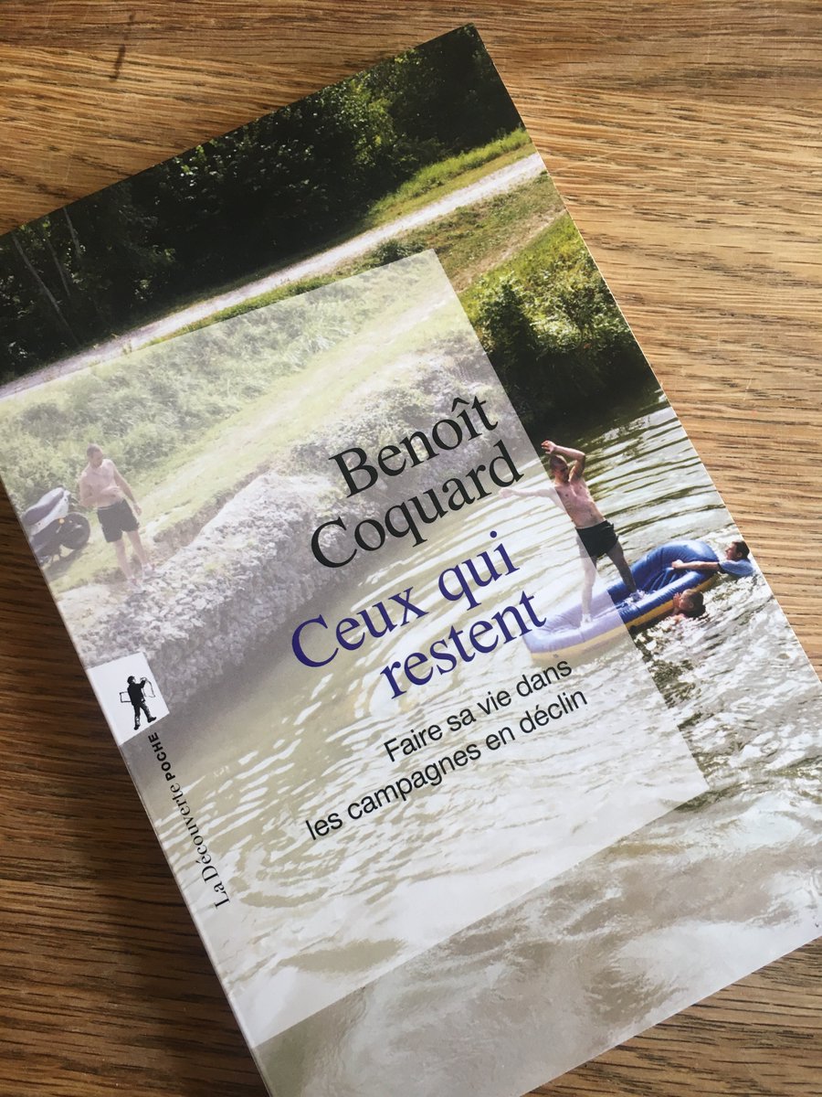 Le livre à lire pour qui voudrait se donner les moyens d'essayer de comprendre le monde rural &amp; populaire, ie le sentiment de relégation, le chômage, l'effet de l'absence des services publics / usines / cafés, le vote RN &amp; l'abstention, mais aussi les solidarités effectives.