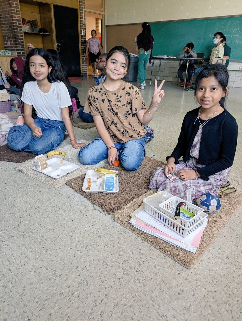 Picnic style lunch bunch with my AM and PM classes to close out the year! #summerbreakherewecome