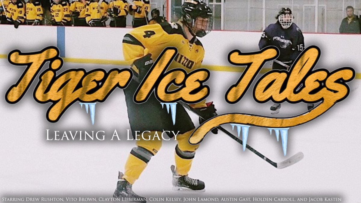 MizClubHockey's tweet photo. One team. One dream! 

Tiger Ice Tales Ep. 4 is now available on our YouTube channel!

🎥: @TheLucaVitale 
Logo: @ianpaprocki 

🔗: https://t.co/NprOmOTXYC https://t.co/cujGbuS4WU