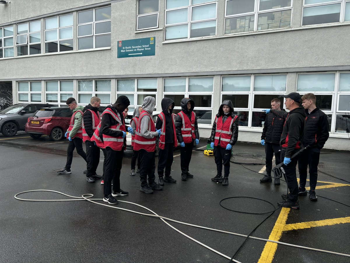 Miss Harrigan (@missharriganc) on Twitter photo Thanks to James and the Car Valet team for spending the afternoon with our S2-4s for some training. The boys loved this and so did the teachers having their cars cleaned. We are looking forward to the course starting in Aug. <a href="/St_Rochs/">St Roch's Secondary</a> <a href="/carvaletglasgow/">School Car Valeting Training Programme</a> <a href="/McLaughlinJ89/">Mr McLaughlin</a> Thanks to James and the Car Valet team for spending the afternoon with our S2-4s for some training. The boys loved this and so did the teachers having their cars cleaned. We are looking forward to the course starting in Aug. <a href="/St_Rochs/">St Roch's Secondary</a> <a href="/carvaletglasgow/">School Car Valeting Training Programme</a> <a href="/McLaughlinJ89/">Mr McLaughlin</a>