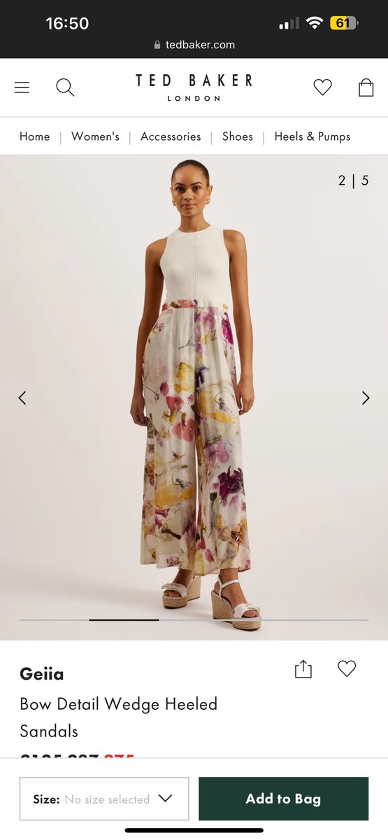 CaitTutt's tweet photo. @ted_baker hello. I’ve seen this outfit on your website when looking at a pair of shoes. Do you stock this outfit as I cannot seem to find it? https://t.co/zSmLAwBxIT