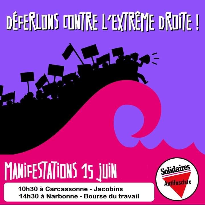 RenaldLS's tweet photo. Manif dans l'#Aude #Carcassonne #Narbonne https://t.co/YwnnxQ7vgG