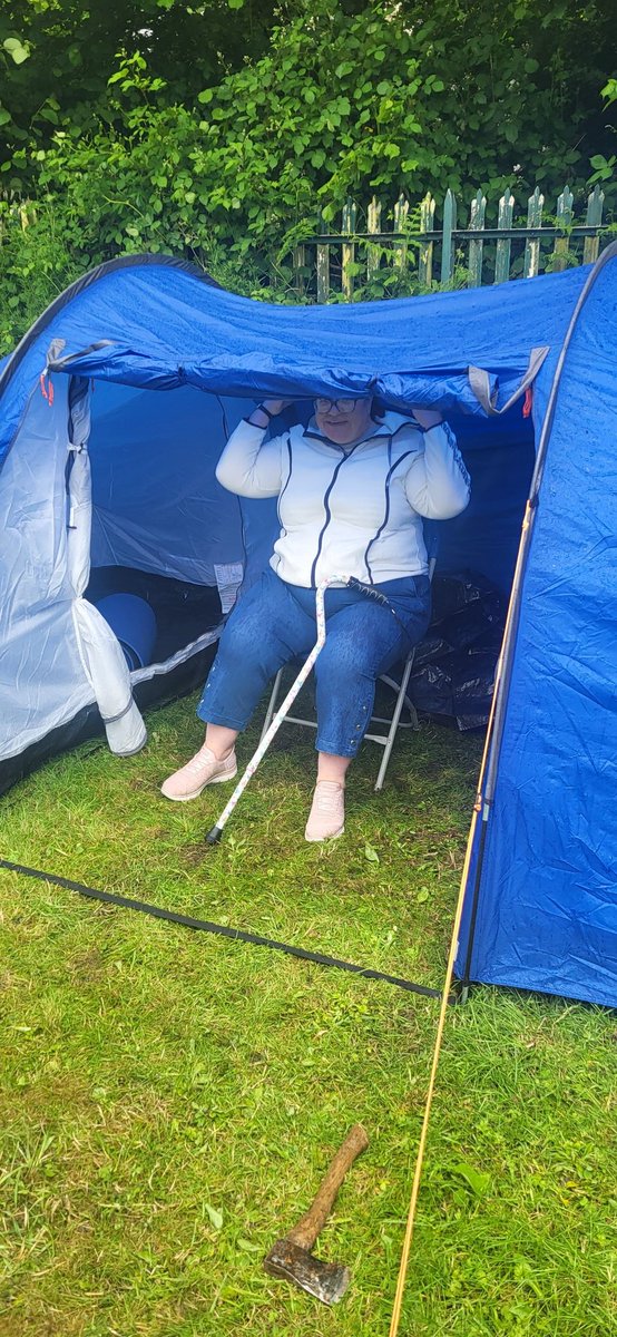 chs_tyfu's tweet photo. True outdoor experience - we don't let the weather get in the way! https://t.co/D77moa6BWC