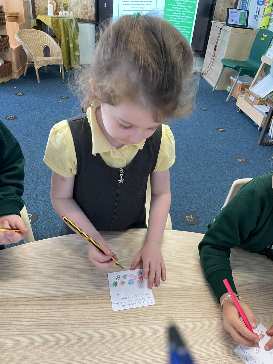 sthcpsbarry's tweet photo. In #DosbarthGlas we have written our own poem to show how we welcome people in our class 🧡 #DayOfWelcome @SchsofSanctuary https://t.co/AAZpqZA58R