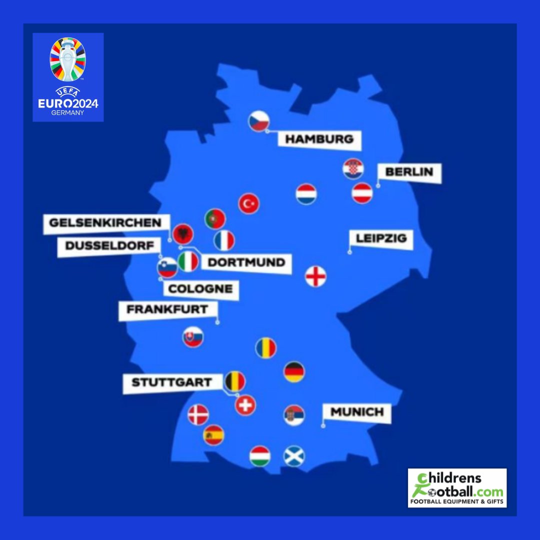 ChildrensFootie's tweet photo. Not long now until the first game of Euro 2024 kicks off.

For anyone wanting to get a quick run through what's happening, where, and when check out our latest blog: 

'A Guide to UEFA Euro 2024' - https://t.co/xQkhzjh6GR

https://t.co/8OsknMQokX 💚⚽ #EURO2024 #EUROs #Football https://t.co/ktQSy1K8Ab