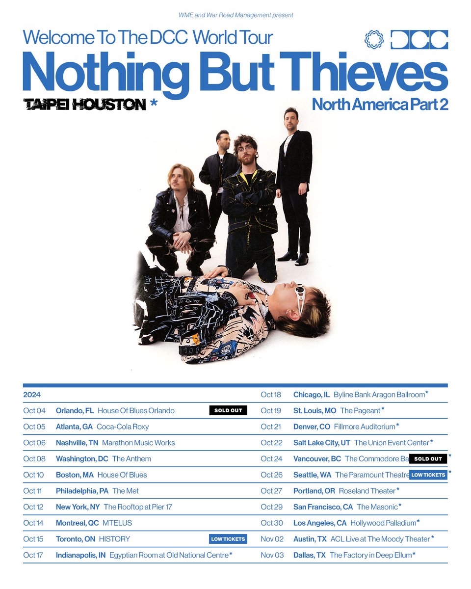 NBThieves's tweet photo. :: Halfway through the year and no signs of slowing down.  

Get tickets here: https://t.co/aBHY4RyrGg :: https://t.co/O2Hd1VZHTa