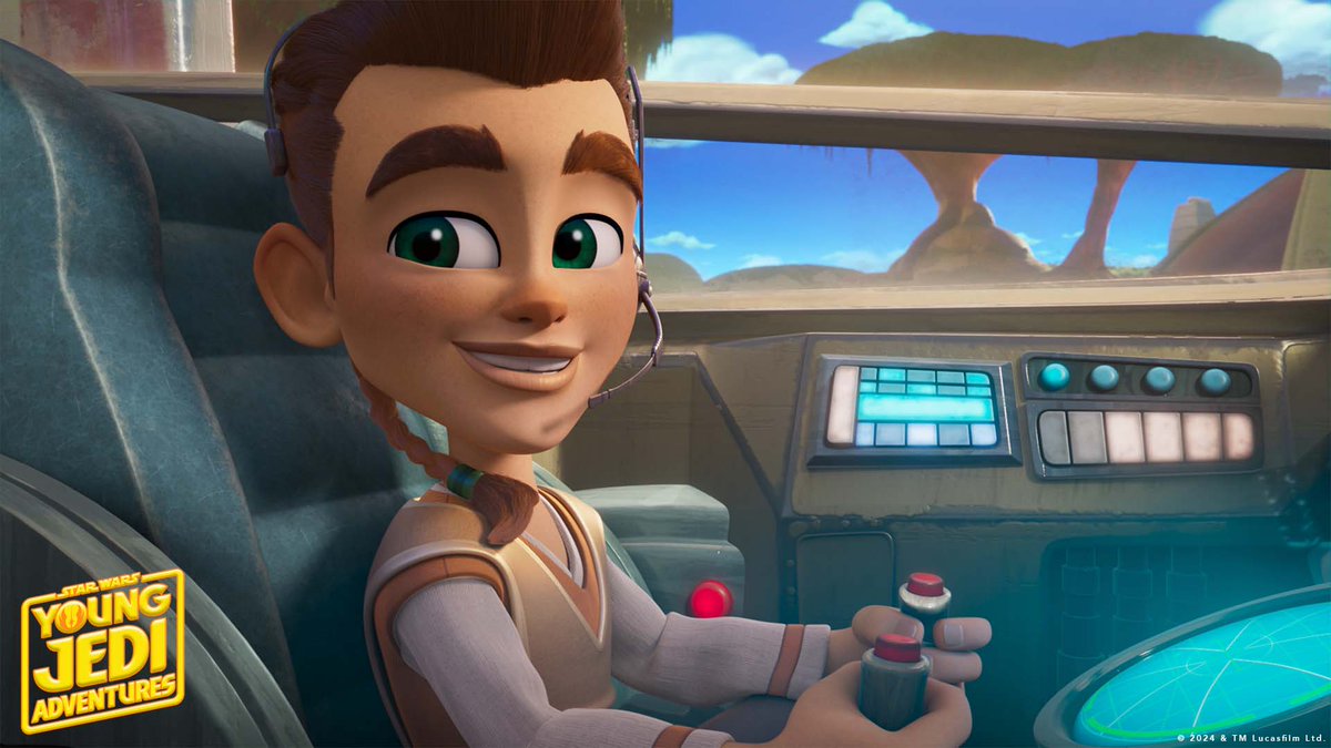 starwars's tweet photo. Get ready for all new adventures! 

Season 2 of Star Wars: Young Jedi Adventures is coming to Disney+ and Disney Junior on August 14, with new shorts arriving on Disney+ and Disney Junior on August 2. https://t.co/pdYKU4kU14