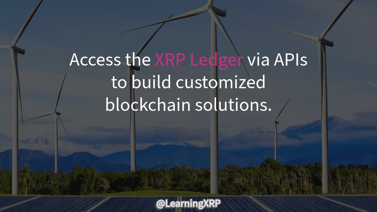LearningXRP's tweet image. API Access.

#BlockchainAPI #XRP