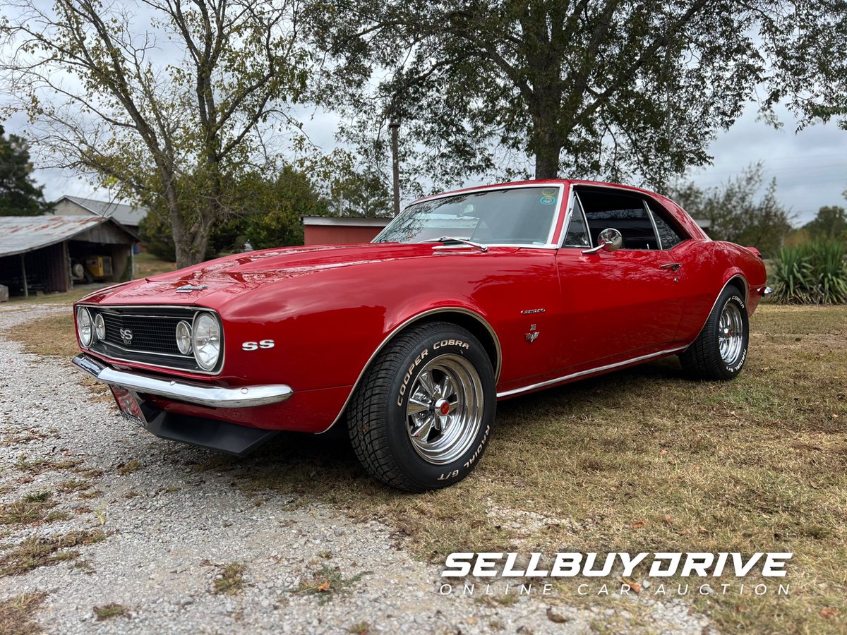 DriveSell's tweet photo. 🔥🔥Available now @DriveSell!🔥🔥

✅1967 Chevrolet Camaro 
✅4 Owners
✅102,438 Miles ODO
✅SS Tribute Restoration 

Get this one today!! Accounts are free to create! Bid now!
.
.
.
.
#Chevrolet #Camaro #ChevroletCamaro #Chevy #GM #GMC #Cadillac #Sellbuydrive #SBDOnline #spring https://t.co/jbw4nNMCJX