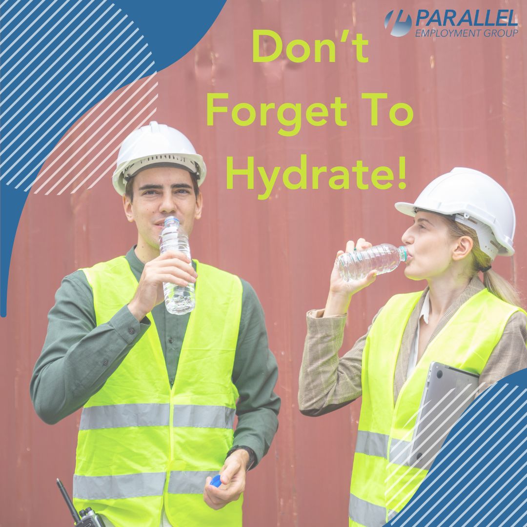 Parallel_Group's tweet image. 💧 Stay refreshed, stay productive! Hydration is key to maintaining energy and focus throughout the workday. 

Our own Safety Specialist, Meg Duffey, wants you to remember, "The water you drink today will keep you healthy tomorrow."

Let's make every sip count! 💙 

#TeamParallel