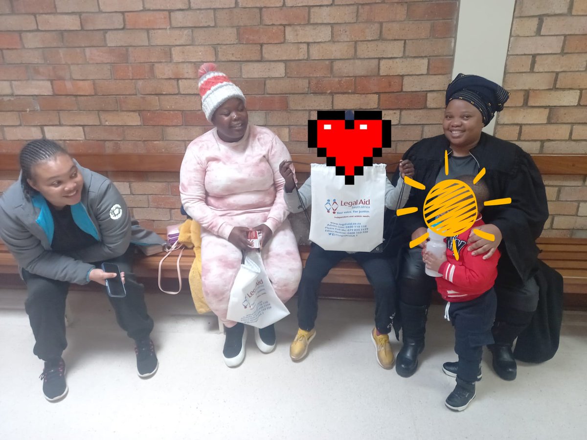 LegalAidSA1's tweet image. Today&apos;s #goodnewsFriday applauds the Legal Aid SA East London Local Office!

During #ChildProtectionWeek, Regional Court Legal Practitioner Nonzukiso Magxwalisa, District Court Legal Practitioner Vuyiseka Mhleli and Candidate Attorney Kwezilomso Godona visited the Mdantsane and…