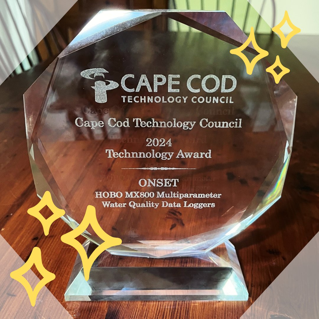 HOBODataLoggers's tweet image. 🎉We are thrilled that Onset has been honored with the 2024 technology award from @CapeCodTech for our HOBO MX800 loggers! 🎉
More info on these award-winning products: ow.ly/NWW250SilW5
#dataloggers #HOBO #tech #award #capecod