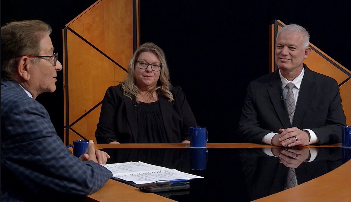 Pennsylvania Newsmakers with Terry Madonna (@panewsmakers) on Twitter photo Aaron Chapin, President <a href="/PSEA/">PSEA</a>, & McCaskey High School teacher Amanda Funk <a href="/Techieteach11/">Amanda Kate ππ</a> talk
w/<a href="/terrymadonna/">Terry Madonna</a> re: teacher shortages, Educators Rising & student teacher stipends.
Sun 11:30 AM <a href="/WGAL/">WGAL</a> or now at newsmakerstv.com/shows/teacher-β¦ Aaron Chapin, President <a href="/PSEA/">PSEA</a>, & McCaskey High School teacher Amanda Funk <a href="/Techieteach11/">Amanda Kate ππ</a> talk
w/<a href="/terrymadonna/">Terry Madonna</a> re: teacher shortages, Educators Rising & student teacher stipends.
Sun 11:30 AM <a href="/WGAL/">WGAL</a> or now at newsmakerstv.com/shows/teacher-β¦