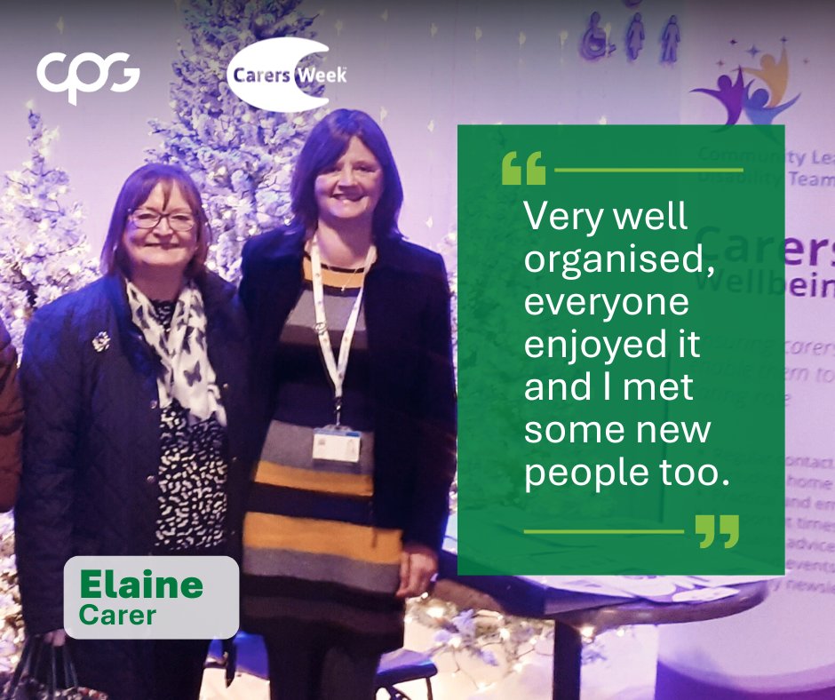 Elaine had cared for years for her partner and he sadly passed away. Tina Hooper, her Carer Wellbeing Worker, supported Elaine to attend trips to meet people and make friends.
For info on our Carer Wellbeing services 👇
visit careplusgroup.org/services/carer…

#carersweek #carersweek2024