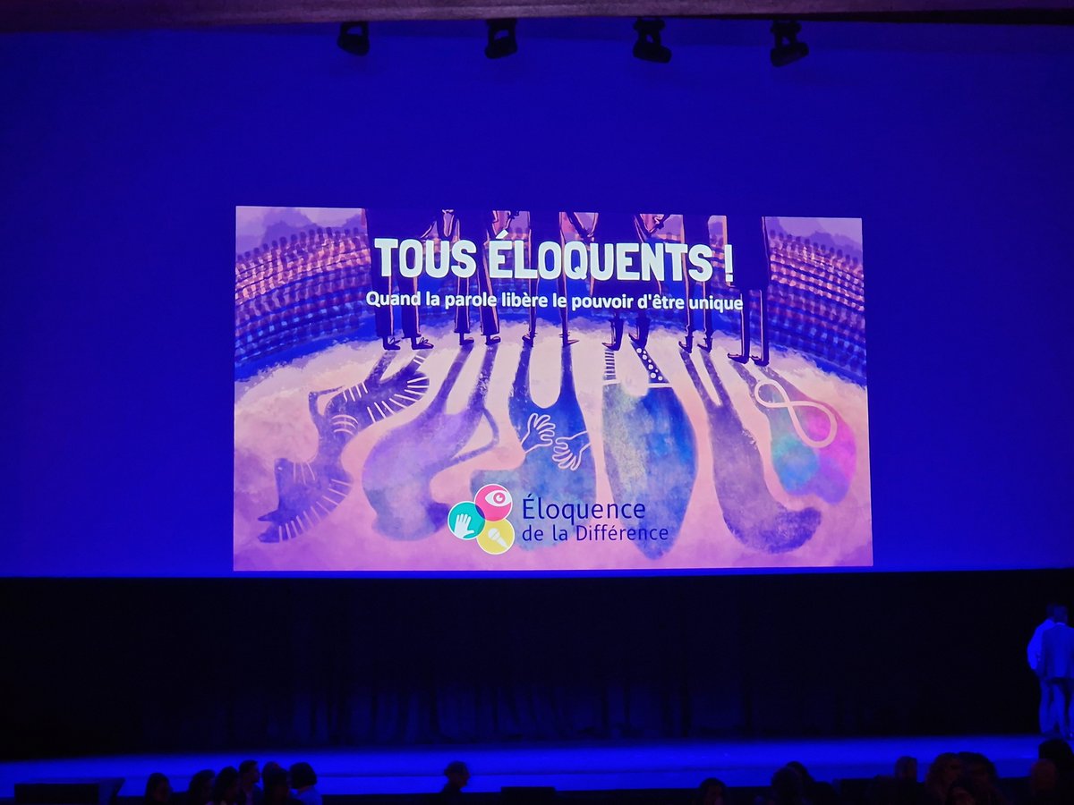 Etre éloquent en communiquant différemment✨

Ils sont 8. Ils sont sourds, autistes, malvoyants, trisomiques, et ils ont portés leurs idées en public au grand Rex hier soir lors de la 2ème édition du concours "Tous Eloquents".