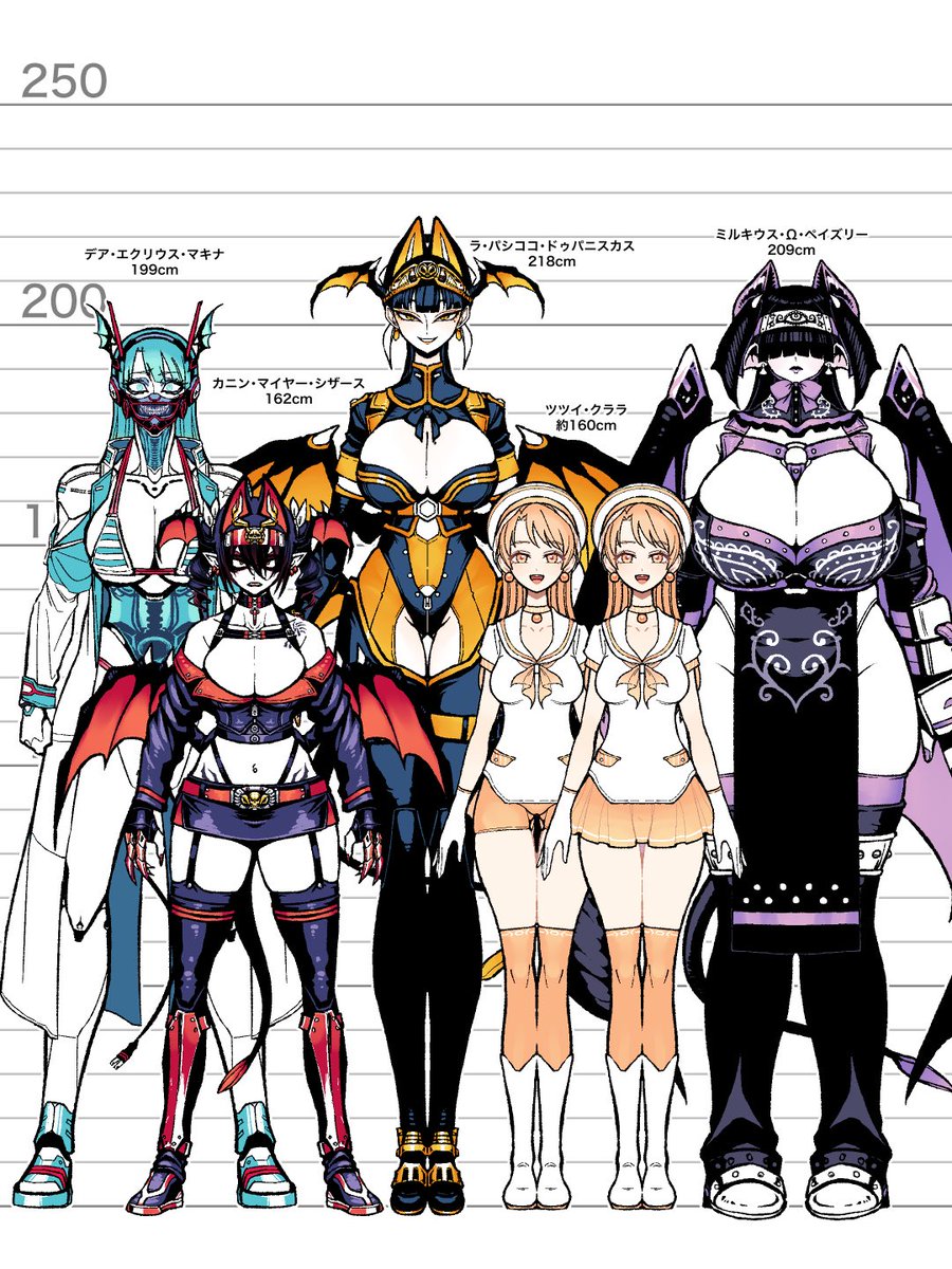 #メカクレに会えるハッシュタグ
めちゃデカメカクレサキュバスのペイズリーさんです。 