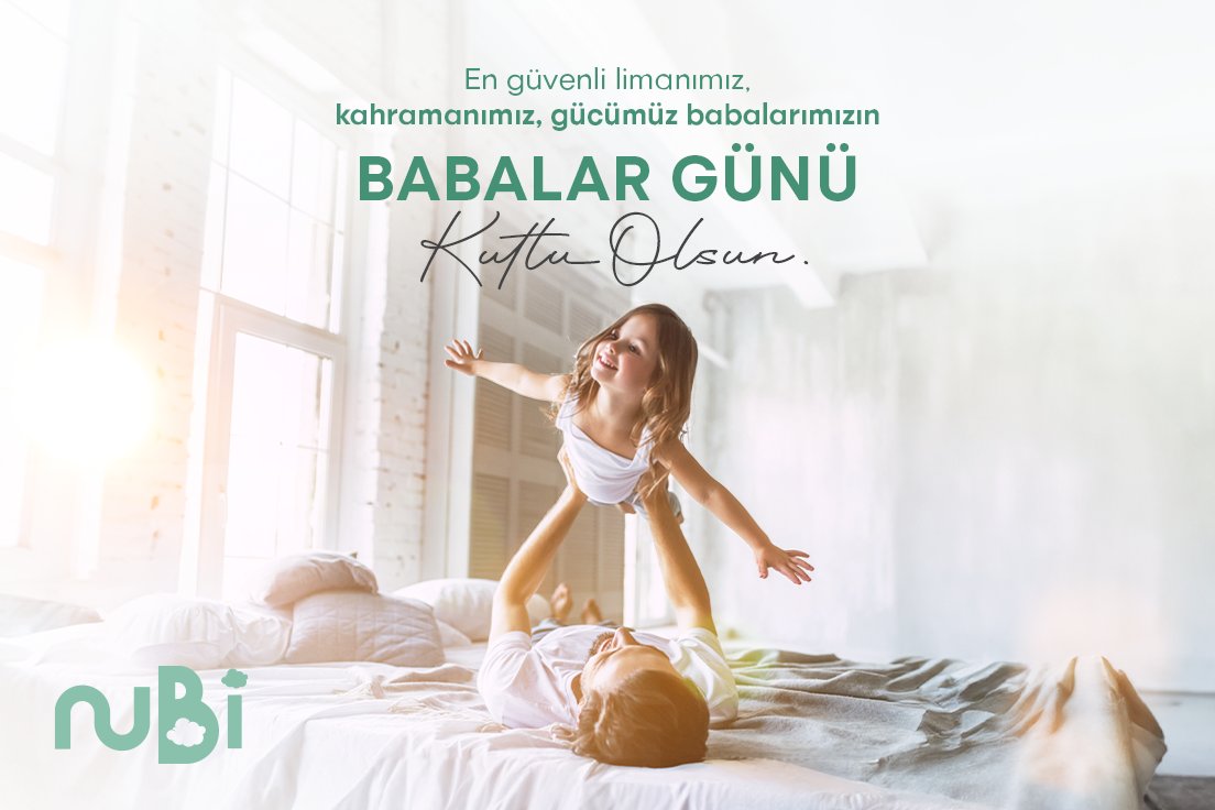 En güvenli limanımız, kahramanımız, gücümüz babalarımızın Babalar Günü kutlu olsun.

#NubiSleep #BabalarGünü #BabalarGünüKutluOlsun