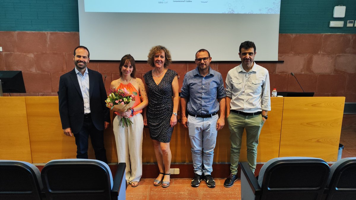 IQCC UdG (@iqccudg) on Twitter photo We have a new doctor at the IQCC! We are really proud of <a href="/miriampucr/">Míriam</a> for completing a PhD under supervisión of <a href="/ribas_xavi/">xribas</a>. We wish her all the best in her professional future.
<a href="/udgdoctorat/">Escola de Doctorat de la UdG</a> <a href="/UdGRecerca/">UdG Recerca</a> <a href="/gentudg/">Gent UdG</a> <a href="/QBIScat_UdG/">QBIS-CAT Research Group</a> We have a new doctor at the IQCC! We are really proud of <a href="/miriampucr/">Míriam</a> for completing a PhD under supervisión of <a href="/ribas_xavi/">xribas</a>. We wish her all the best in her professional future.
<a href="/udgdoctorat/">Escola de Doctorat de la UdG</a> <a href="/UdGRecerca/">UdG Recerca</a> <a href="/gentudg/">Gent UdG</a> <a href="/QBIScat_UdG/">QBIS-CAT Research Group</a>
