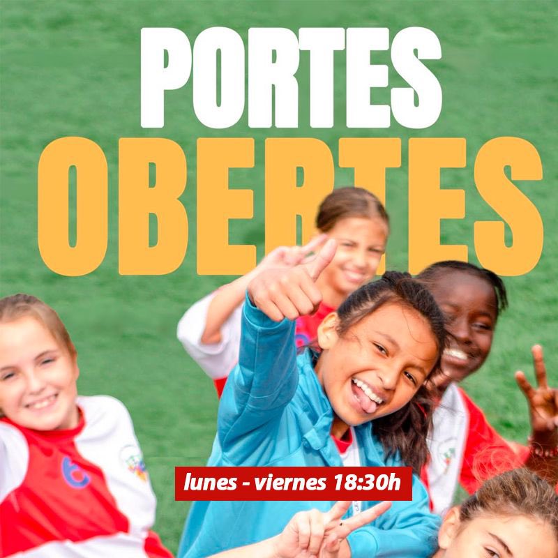 𝗣𝗢𝗥𝗧𝗘𝗦 𝗢𝗕𝗘𝗥𝗧𝗘𝗦 𝗙𝗘𝗠𝗘𝗡Í 👏🏼⚽️

De dilluns a divendres a les 18:30h

#FeelTheRull