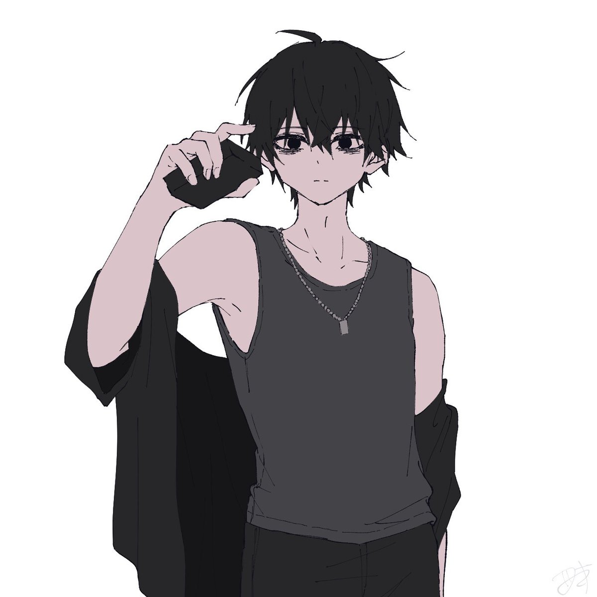 nishitoki1025's tweet photo. #肋谷清志郎
優柔不断だから2パターン描いた https://t.co/8tbISdE7Zb