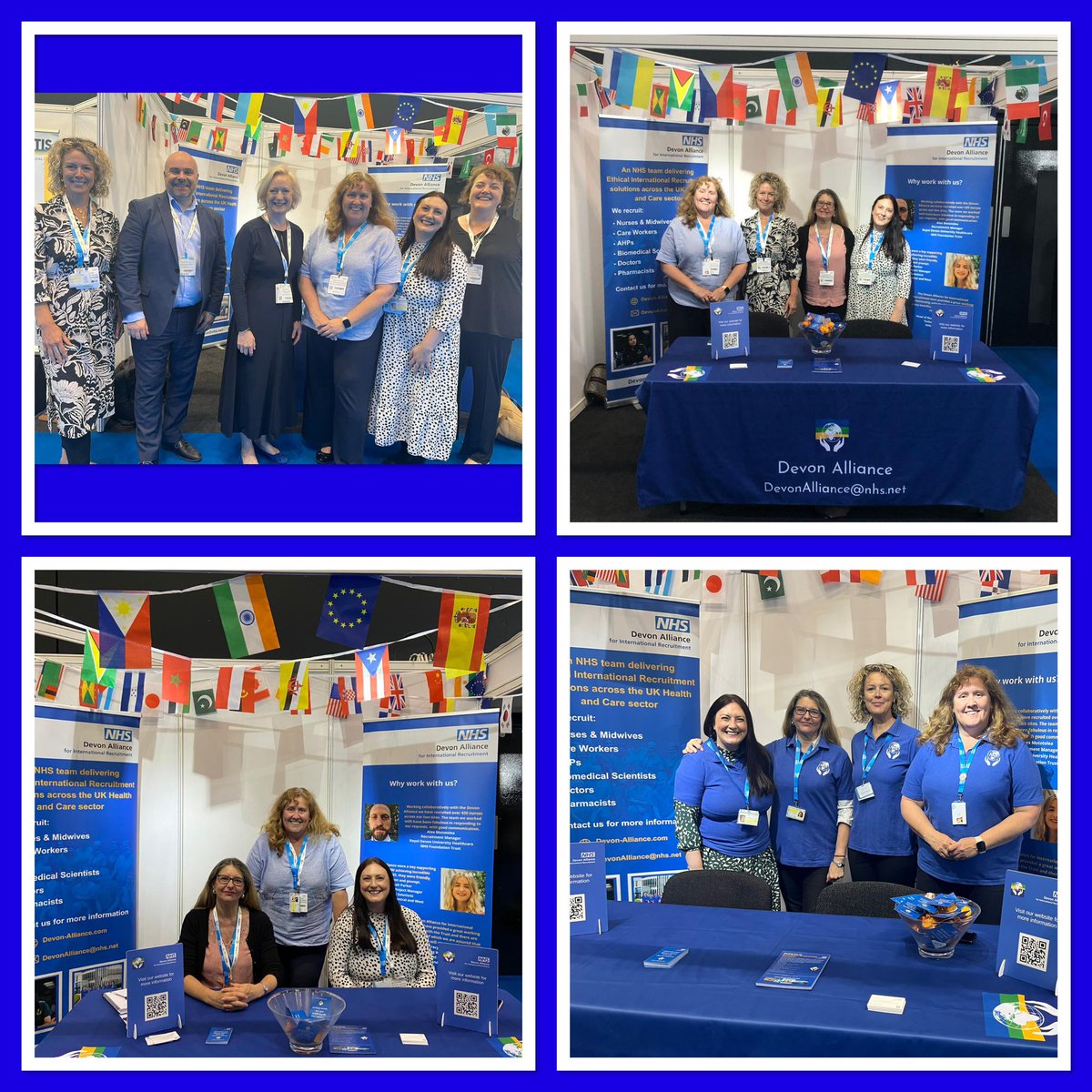 Fantastic couple of days at #NHSconfedexpo sharing the important work of the Devon Alliance. Looking forward to collaborating with new colleagues over the coming weeks and months. #internationalrecruitment #Workforce #collaboration