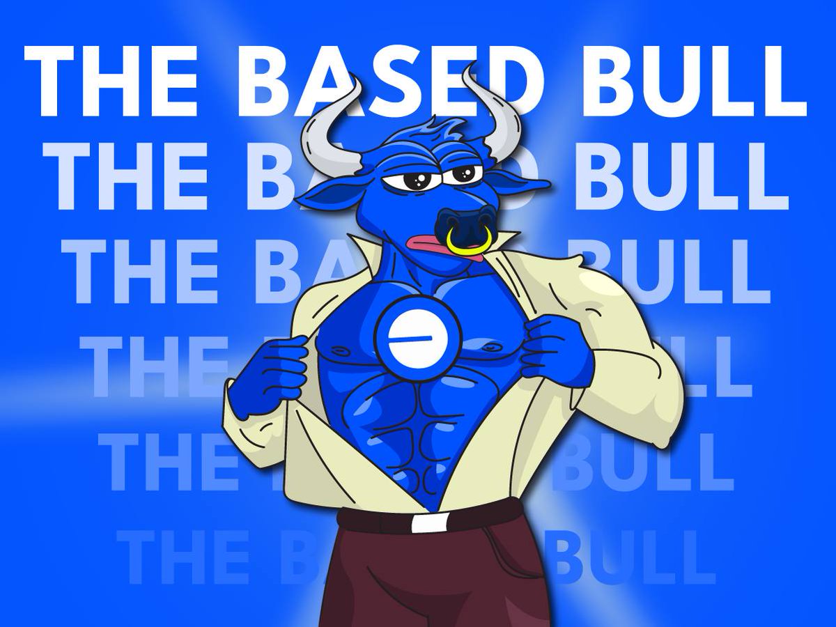 After having fought the jeety bears in the last two years, the biggest champ of crypto has emerged. He’s here to unleash the power of bulls and take ALL of us to the heights we’ve NEVER dreamed of. 
#BasedBull -he’s not the hero you deserve, but the hero you need! Stay tuned!🐂