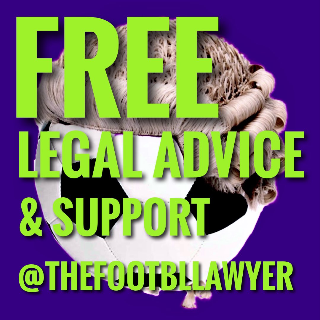 Follow back Friday 👋

Follow me, I’ll follow back

DM me anytime for free legal advice relating to football 👍