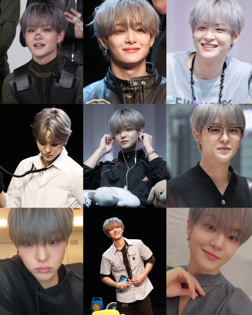 byparkjihoon's tweet photo. unpopular opinion: I LOVE JIHOON'S ASH GREY / SILVER HAIR https://t.co/QmX8ga4Vdb