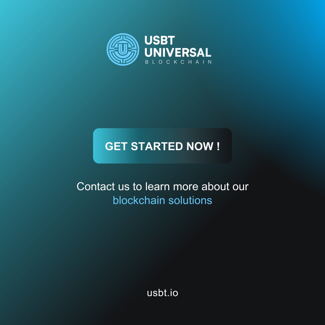 usbt_official's tweet photo. Integrating blockchain into your business has never been easier. USBT offers a smooth and user-friendly experience.
#SeamlessIntegration #USBT #EasyBlockchain #UserFriendly https://t.co/SygbYB5xV9