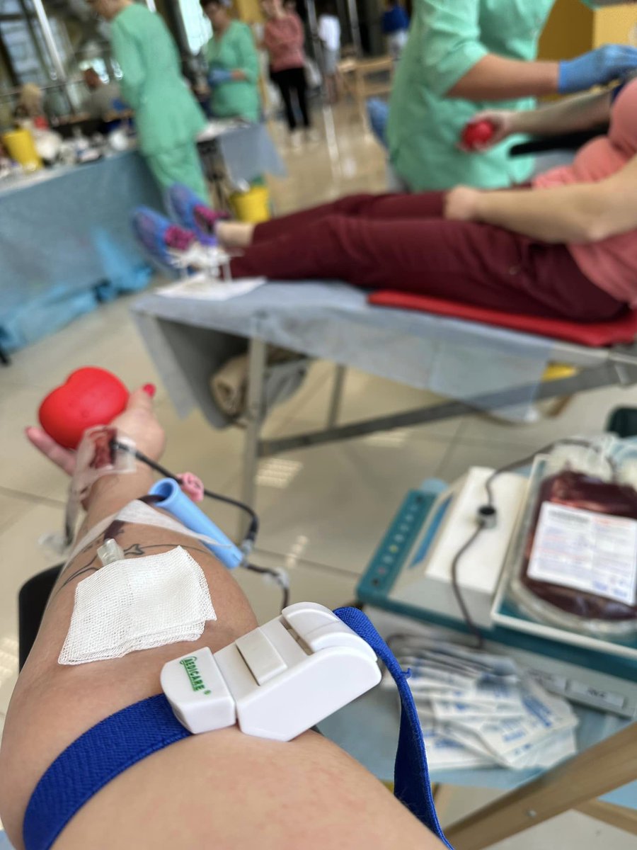 kurakinaoa's tweet image. Між тривогами встигла відсвяткувати Всесвітній День Донора