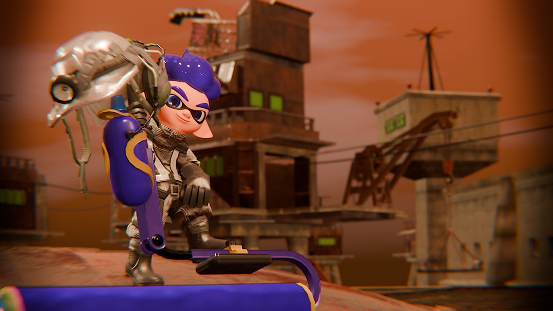 BigCN401's tweet photo. Ready for another Salmon Run shift with my favorite color Slopsuits.

C0mm by @karu_h1.
#Splatoon3 https://t.co/wjKVI67uHC