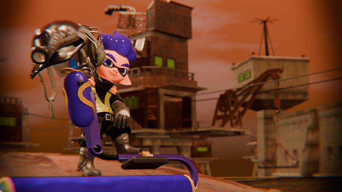 BigCN401's tweet photo. Ready for another Salmon Run shift with my favorite color Slopsuits.

C0mm by @karu_h1.
#Splatoon3 https://t.co/wjKVI67uHC
