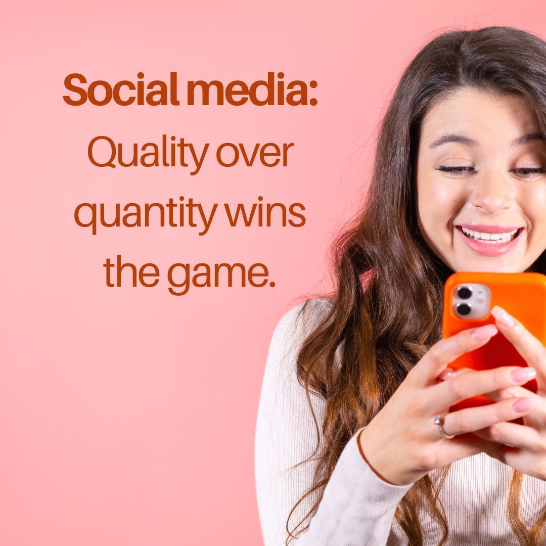 1080Allan's tweet photo. Do less—Don’t spread yourself too thin on social media. Top Hat advises, "It’s better to be amazing on one or two platforms than mediocre on five.... Quality over quantity wins the game." https://t.co/xA57Ss6hyf