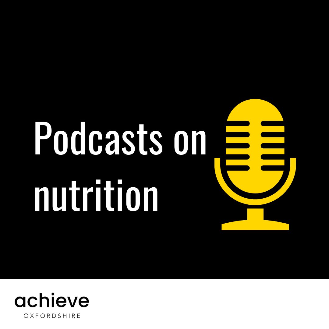 AchieveOxon's tweet photo. Stay informed and inspired with nutrition and health podcasts! Tune in for expert tips, latest research, and motivation on-the-go! https://t.co/3Oa8ZDaPJM
