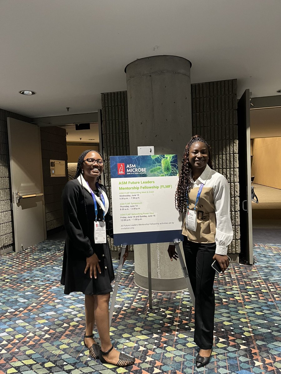 pelumimagret's tweet photo. Attending #ASMicrobe for the first time has been an amazing experience! Connecting with great scientists and hearing about incredible achievements in science. 
Day 2 - sharing my research and networking. Don’t miss my poster at EEB-FRIDAY-1127 ! 
#ASMicrobe24 #FLMF https://t.co/CbOWt3SQII