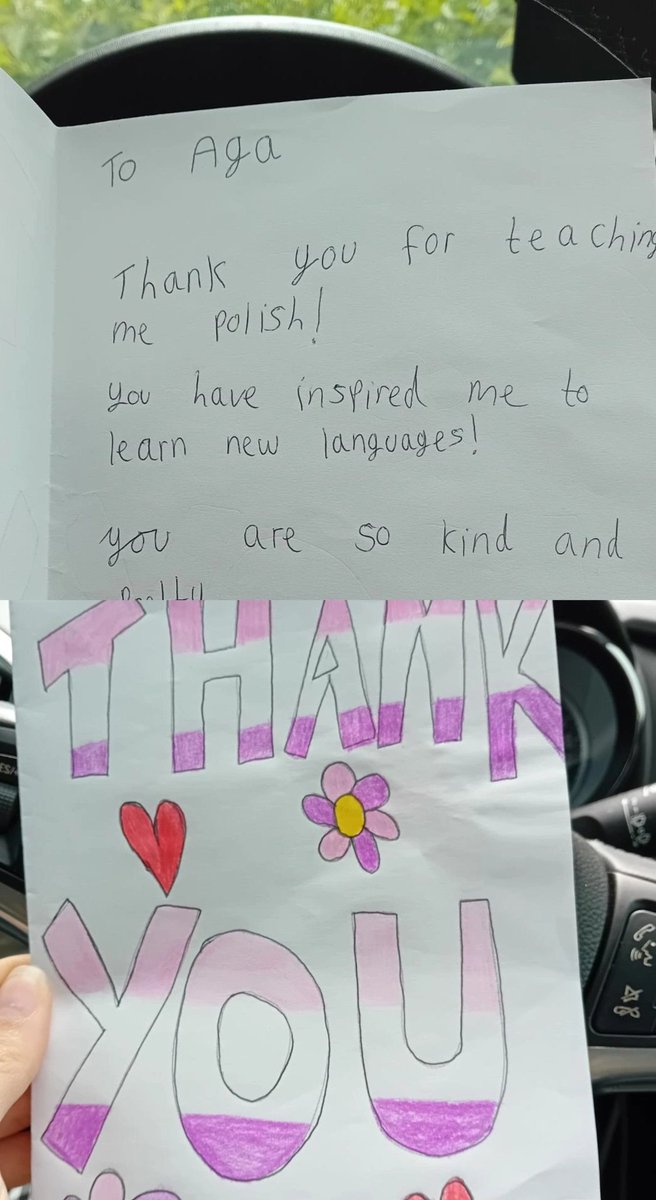 PedrakAgnieszka's tweet photo. Can't ask for more than that! To inspire children to learn languages! 😍 Thank you, Scoil Diarmada in Castledermot, for having me over the last 8 weeks for the 'Say Yes to Languages' module. It's been such a pleasure to discover Polish and other languages together! @languages_ie https://t.co/u8Mds90cYd