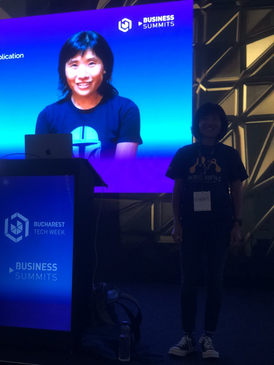 Mohamed Taman 🇵🇸 (@_tamanm) on Twitter photo Happening now @TechWeekRO “Master a cloud Native application standard: MicroProfile. By my friend <a href="/emilyfhjiang/">Emily Jiang (@emilyjiang@bsky.social)</a> Happening now @TechWeekRO “Master a cloud Native application standard: MicroProfile. By my friend <a href="/emilyfhjiang/">Emily Jiang (@emilyjiang@bsky.social)</a>