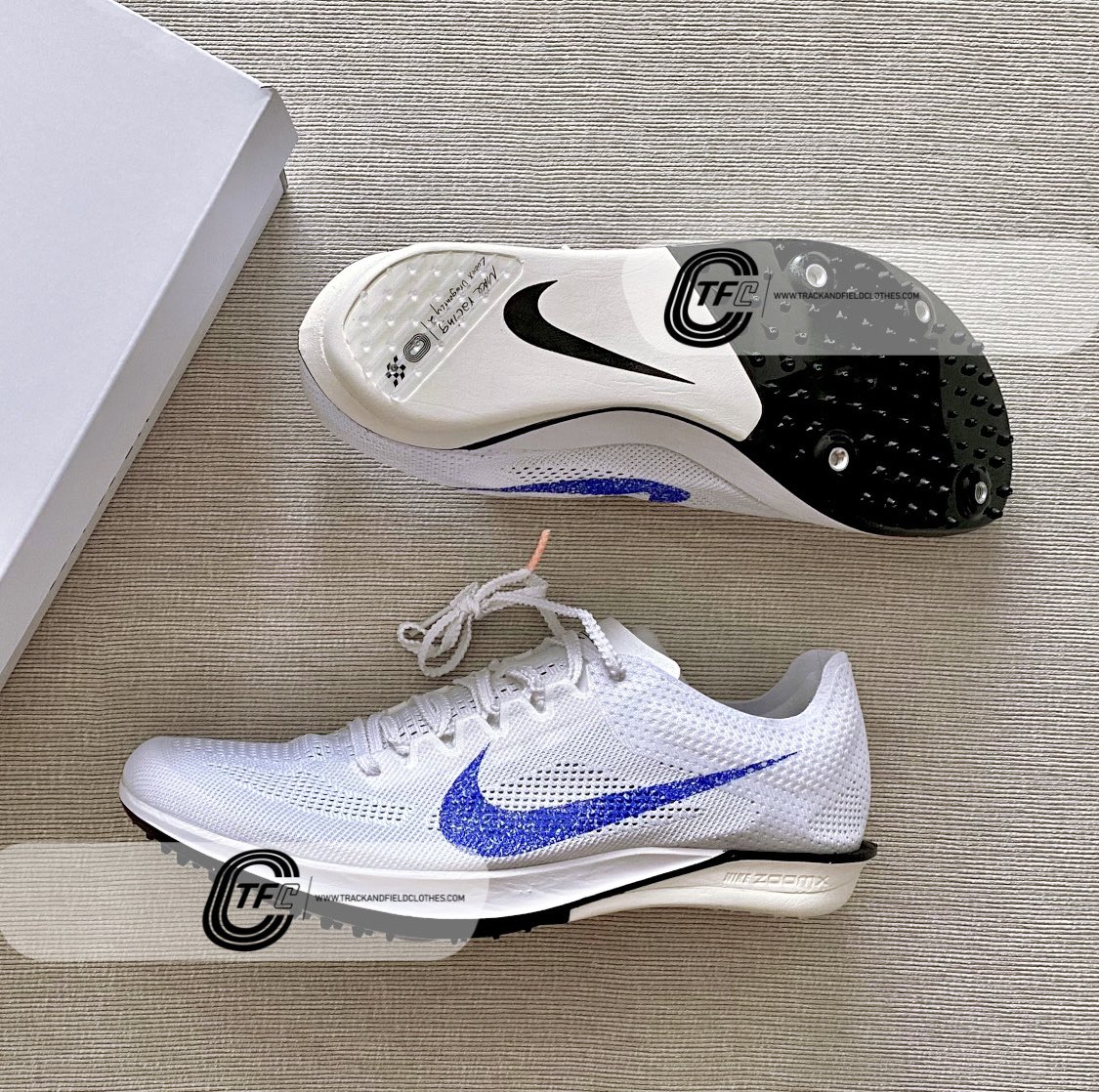 TFClothes's tweet photo. 💙BLUEPRINT🔐Nike ZoomX Dragonfly 2

🛒Buy now: https://t.co/yIAbk8H4FU

🏟️Event: 1500m to 10000m
🎨Color: Blueprint (White/Blue/Black)
🏷️ZoomX foam cushipning
✅World Athletics approved

💯Always 100% authentic guaranteed

✈️FREE express worldwide shipping with DHL Express

TFC® https://t.co/FXJRCyfWW3