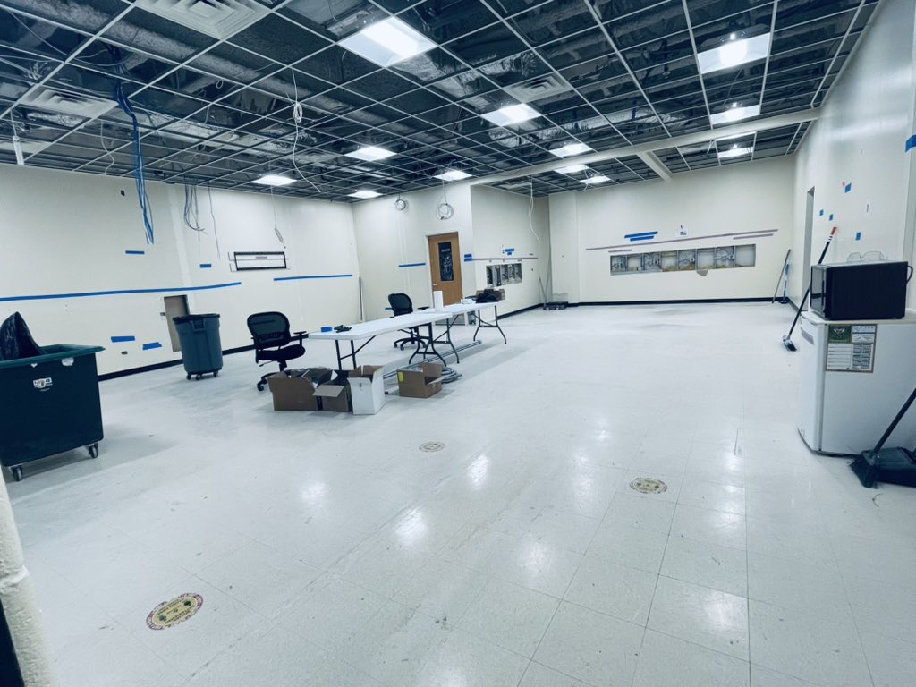 The technology department is getting a brand new remodeled space for the new school year, and construction is officially underway! We are super excited to see our new space when it’s completed!! 🔨🔧