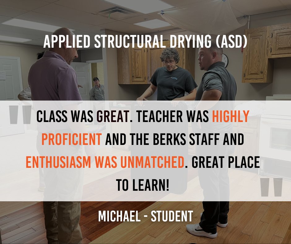 👏 Getting student feedback is essential for us as educators to understand our students' perspectives and tailor our teaching methods accordingly.

#RTI #RestorationTechnicalInstitute #IICRC #ASD #AppliedStructuralDrying #Education #RTIStudent #Lever360 #NeverStopLearning
