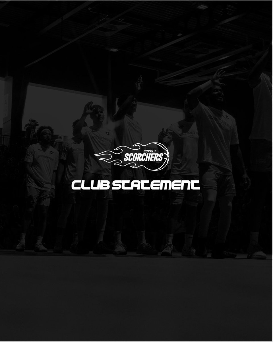 Following the British Basketball Federations announcement earlier today, the Surrey Scorchers Club Statement can be found on our website  Full Statement 

Full Statement Here: bit.ly/4b0ZSba