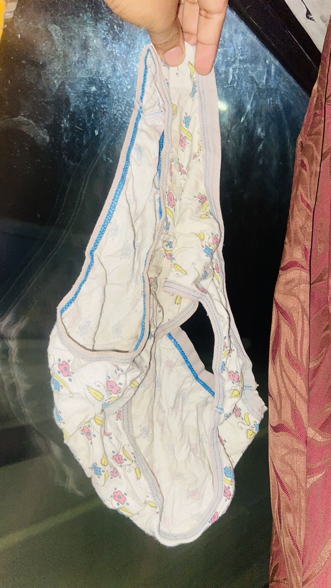 Desihotcouples's tweet photo. Wife’s dirty panty while travelling https://t.co/iEkQlt36RJ