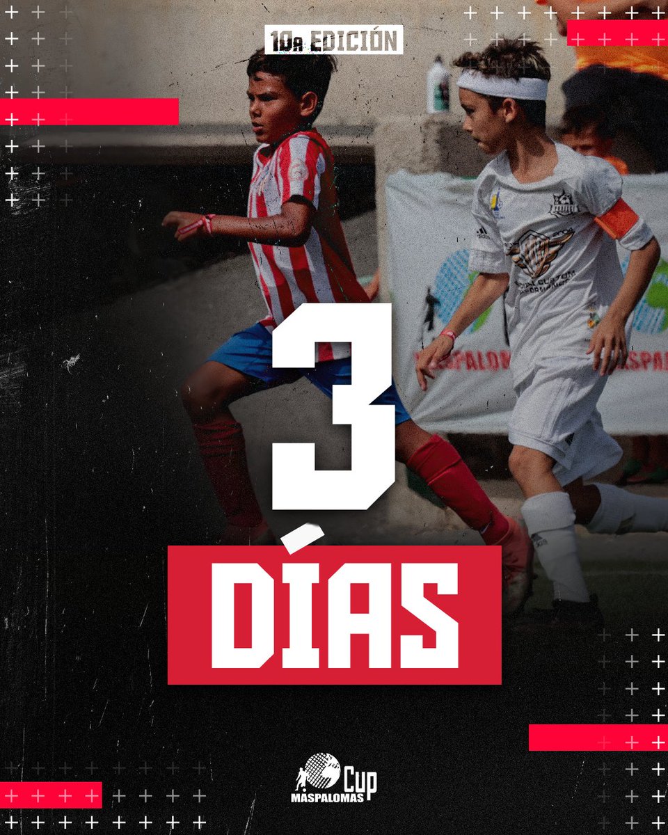 ⏰ Tic, tac... ¡Estamos a 3️⃣ 𝐃𝐈́𝐀𝐒 de empezar! 🔥🔥🔥

#MaspalomasCup24