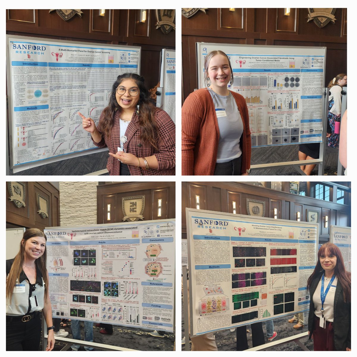 delapuente_lab's tweet image. So proud of all my trainees. Lab members presented their projects at the Eastern SD Symposium and summer students defended their summer projects at SPUR and PROMISE programs. #ProudMentor #CoolScience #BestTrainees