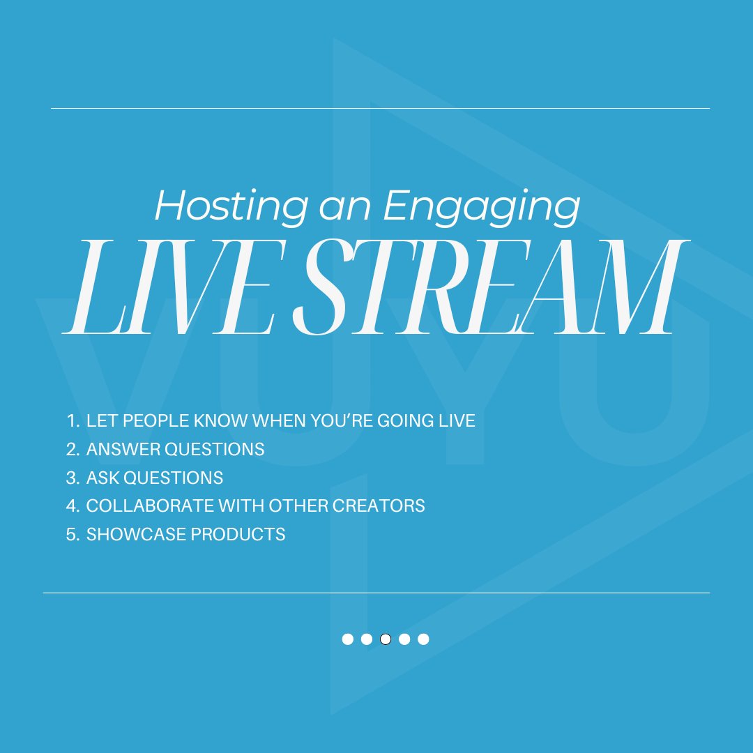 How to host an engaging live stream 101 📲

#livestreaming #multistreaming #gaming #contentcreator #socialmediatips