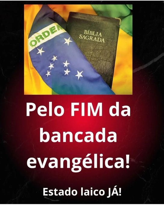 Cada dia aumenta o nojo por crente