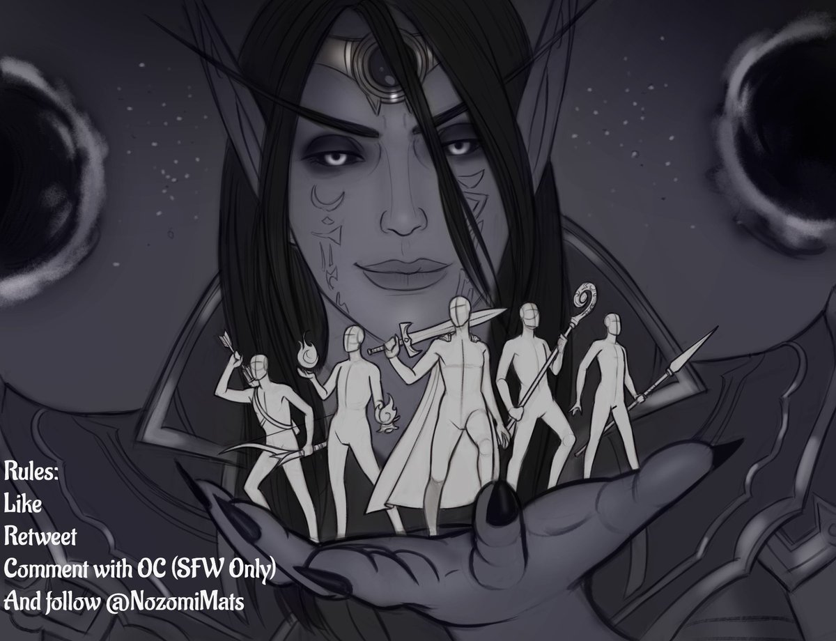 Its giveaway time!

 Thank you to the amazing <a href="/NozomiMats/">Nozomi same handle on b/sky</a>!
 5 hero's have 5 chances to step up in the hands of evil as the War Within Begins!

Magic and weapons are able to be customized!
One slot per person!
Rules below and ends on July 25th
#Warcraft #TheWarWithin #wow