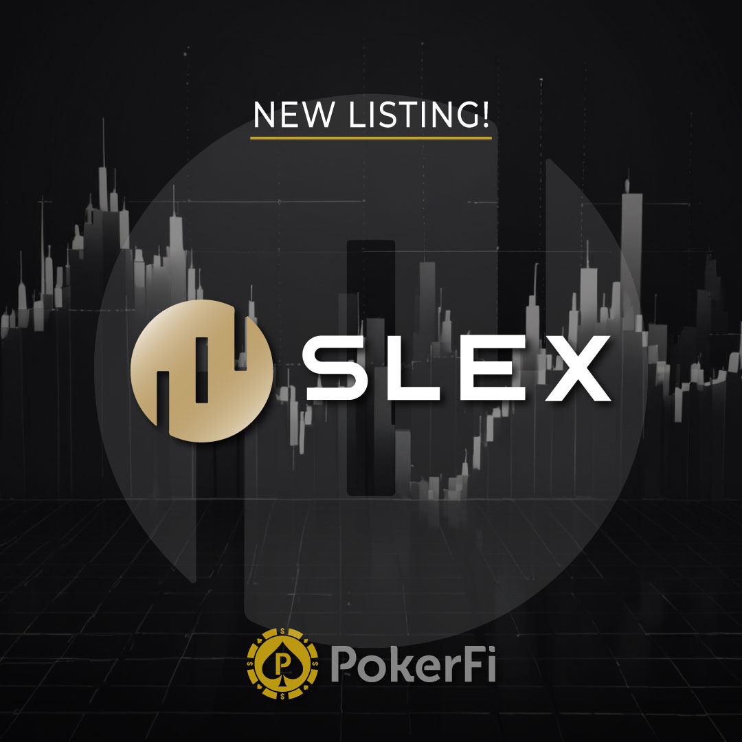 🚀🎉 Exciting News! 🚀🎉

We’re thrilled to announce that PokerFi is now officially listed on the SLEX exchange! 📈🔗

Trade now on SLEX and be part of the PokerFi revolution! 🌐💸

🔗 slex.io/trade/pokerfib…

#PokerFi #Crypto #Blockchain #SLEX #NewListing #TradeNow