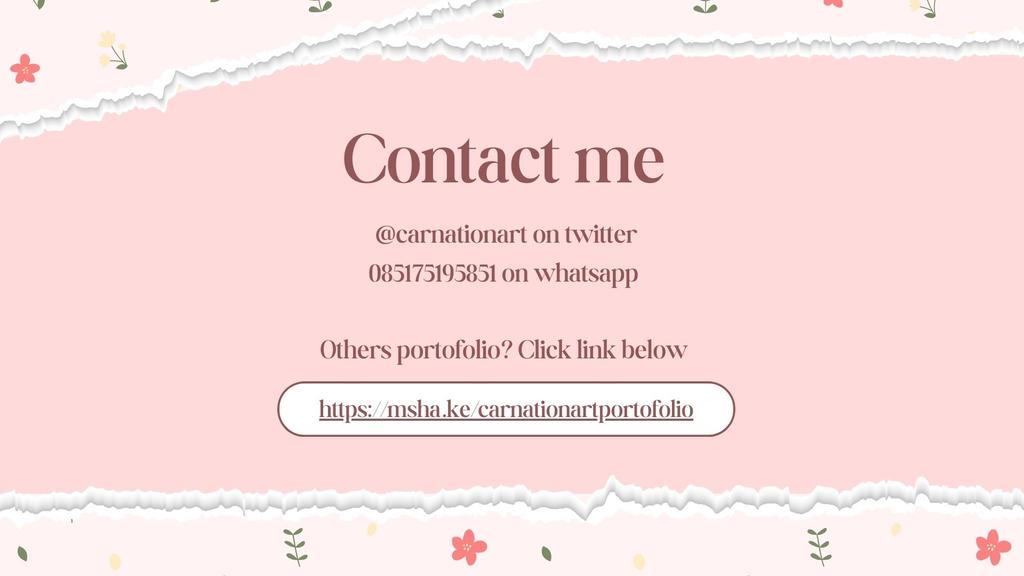 carnationart's tweet photo. ˖𓍢ִ໋🌷https://t.co/VU74CqB8SO
˖𓍢ִ໋🌷͙https://t.co/dO6EIL6tFG https://t.co/BEYkzffi2C