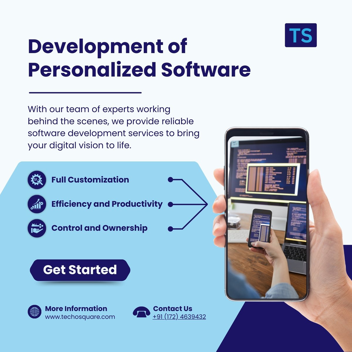 techosquare's tweet image. We&apos;re transforming software development with personalized solutions tailored to your unique needs. Discover the power of bespoke software &amp;amp; watch your vision come to life. 
techosquare.com
#SoftwareDevelopment #PersonalizedSoftware #CustomSoftware #techinnovations